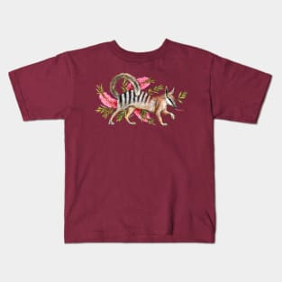 Numbat with Bottlebrush Kids T-Shirt